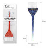 Maxbell Salon Tinting Colours Tint Brush Bleach Mixing Blend for Hair Tint blue