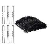 Maxbell 80pcs Curly U Shape Hair Pin Bun Hair Pins Hair Slides Updo for Women Girls