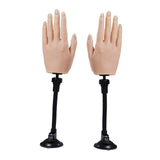 Maxbell Silicone Nail Practice Hands Mannequin Female Model Display  Style 1 1 Pair