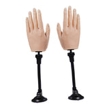 Maxbell Silicone Nail Practice Hands Mannequin Female Model Display  Style 1 1 Pair