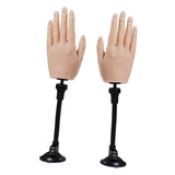 Maxbell Silicone Nail Practice Hands Mannequin Female Model Display  Style 1 1 Pair