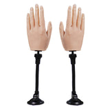 Maxbell Silicone Nail Practice Hands Mannequin Female Model Display  Style 1 1 Pair