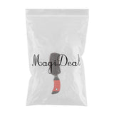 Maxbell Cushion Hairbrush Massage Comb Brush Detangling Comb for Salon Home Red