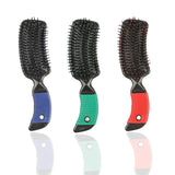Maxbell Cushion Hairbrush Massage Comb Brush Detangling Comb for Salon Home Red