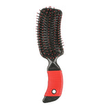 Maxbell Cushion Hairbrush Massage Comb Brush Detangling Comb for Salon Home Red