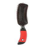 Maxbell Cushion Hairbrush Massage Comb Brush Detangling Comb for Salon Home Red