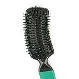 Cushion Hairbrush Massage Comb Brush Detangling Comb for Salon Home Green