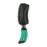 Maxbell Cushion Hairbrush Massage Comb Brush Detangling Comb for Salon Home Green