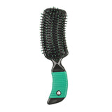 Maxbell Cushion Hairbrush Massage Comb Brush Detangling Comb for Salon Home Green