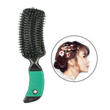 Maxbell Cushion Hairbrush Massage Comb Brush Detangling Comb for Salon Home Green