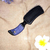 Maxbell Cushion Hairbrush Massage Comb Brush Detangling Comb for Salon Home Purple