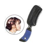 Maxbell Cushion Hairbrush Massage Comb Brush Detangling Comb for Salon Home Purple