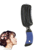 Maxbell Cushion Hairbrush Massage Comb Brush Detangling Comb for Salon Home Purple