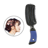 Maxbell Cushion Hairbrush Massage Comb Brush Detangling Comb for Salon Home Purple