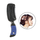 Maxbell Cushion Hairbrush Massage Comb Brush Detangling Comb for Salon Home Purple