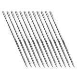 Maxbell 12 Pieces Smooth Wig Pins 2.36inch for Knitting Craft Wigs Tool Model Making