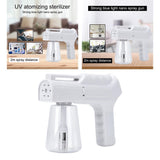 Maxbell Blue Light Nano Steam Spray Fogging Disinfection Sprayer Gun for Home Office
