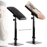 Maxbell PU Leather Tattoo Armrest Pad Arm Leg Rest with Adjustable Height for Salon
