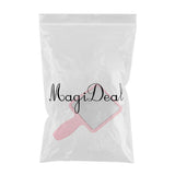 Maxbell Compact Cute Makeup Square Shaped Mirror Handheld Single Side Pink