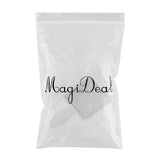 Maxbell Compact Cute Makeup Square Shaped Mirror Handheld Single Side White