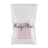 Maxbell Pink Acrylic Eyelash Extension Eye Lash Pallet Tool + Round Jade Stone
