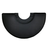 Maxbell Black Semi Circle 5'x3' 1/2" Barber Salon Anti Fatigue Floor Mat Pad