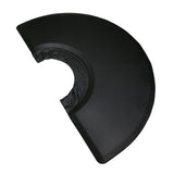 Maxbell Black Semi Circle 5'x3' 1/2 Barber Salon Anti Fatigue Floor Mat Pad"
