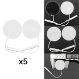 Maxbell Pack of 10 Electrode Pad for Acupuncture Therapy Tens Massager Unit Reusable