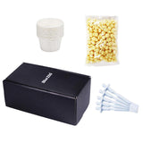 Maxbell Wax Beans Nose Wax Kit 50g 10 Disposable paper bowls for Men and Women