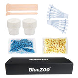 Maxbell 1Set Waxing Kit for Men Women 5pcs Applicator 20pcs Paper Cups for Home Use