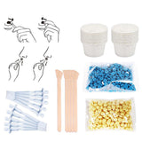 Maxbell 1Set Waxing Kit for Men Women 5pcs Applicator 20pcs Paper Cups for Home Use