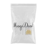 Maxbell 1Bag Depilatory Wax Waxing Beads Hair Removal Set & 5x Applicator Honey