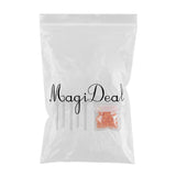 Maxbell 1Bag Depilatory Wax Waxing Beads Hair Removal Set & 5x Applicator Orange