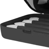 Maxbell Silicone 2x Eye & 2x Lip Brushes for Eyebrow Concealer Applicator black