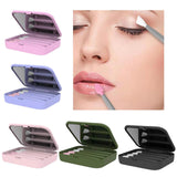 Maxbell Silicone 2x Eye & 2x Lip Brushes for Eyebrow Concealer Applicator black