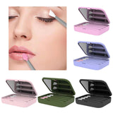 Maxbell Silicone 2x Eye & 2x Lip Brushes for Eyebrow Concealer Applicator black