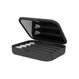 Maxbell Silicone 2x Eye & 2x Lip Brushes for Eyebrow Concealer Applicator black