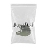Maxbell Silicone 2x Eye & 2x Lip Brushes for Eyebrow Concealer Applicator green