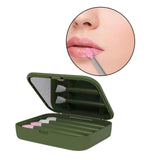 Maxbell Silicone 2x Eye & 2x Lip Brushes for Eyebrow Concealer Applicator green