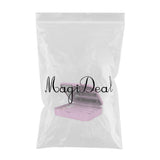 Maxbell Silicone 2x Eye & 2x Lip Brushes for Eyebrow Concealer Applicator pink