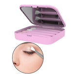 Maxbell Silicone 2x Eye & 2x Lip Brushes for Eyebrow Concealer Applicator pink