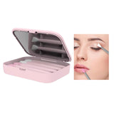 Maxbell Silicone 2x Eye & 2x Lip Brushes for Eyebrow Concealer Applicator light pink