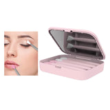 Maxbell Silicone 2x Eye & 2x Lip Brushes for Eyebrow Concealer Applicator light pink
