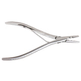 Maxbell Silver  Stainless Steel Hair Extension Pliers for Micro Nano Ring 2 Holes