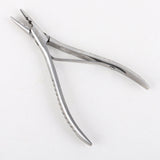 Maxbell Silver  Stainless Steel Hair Extension Pliers for Micro Nano Ring 2 Holes