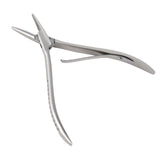 Maxbell Silver  Stainless Steel Hair Extension Pliers for Micro Nano Ring Flat Shape