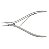 Maxbell Silver  Stainless Steel Hair Extension Pliers for Micro Nano Ring Flat Shape
