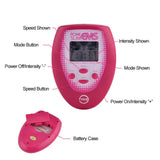 Maxbell Portable Electric Facial Muscle Stimulator w/ Gel Pads for Neck Arms Legs