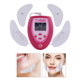 Maxbell Portable Electric Facial Muscle Stimulator w/ Gel Pads for Neck Arms Legs