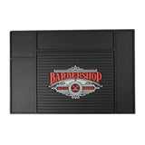 Maxbell Black PVC Non-Slip Barber Station Mat for Clippers Scissors Trimmers Brushes